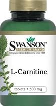 Swanson L-Carnitine (500mg, 100 Tablets)