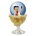 Betty Boop Champagne Betty Mini Globe