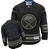 Reebok Buffalo Sabres Ryan Miller Black Ice Premier Jersey