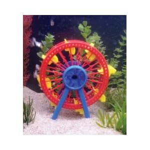 JW Pet Company Activair Ferris Wheel Aquarium Ornament Assorted Colors