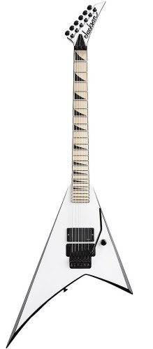 Jackson RR24M Rhoads - Snow White w Black Bevels Randy Rhoads Signature Electric Guitar with Case