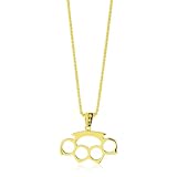 HAN CHOLO Shadow Series Brass Knuckles Pendant