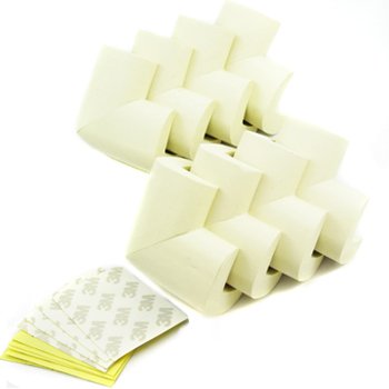 KF Baby Table Corner Guard, White, 8pc