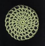 Avocado Classic Crocheted Hair Bun Cover- LARGE