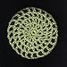 Avocado Classic Crocheted Hair Bun Cover- LARGE