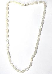 Gemstone Necklaces Tourmaline Healing Beads Jewelry 17 inches (rainbow003)