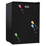 Emerson Dry Erase Door Compact Fridge - Black (2.8 CuFt)