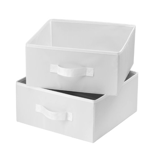 Honey-Can-Do SFT-01241 Accessory Drawers for Hanging Organizer, 2-Pack, White