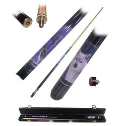Designer Hard Wood Pool Stick - Wolf