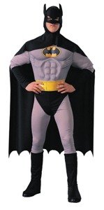  Batman Adult Muscle Chest Larg