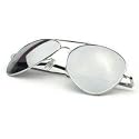 N&B Pilotenbrille Smoke Silver Flash Mirror