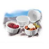 CorningWare Set of 4 Ramekins - French White (7 oz.)