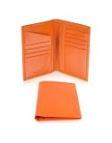 Giorgio Fedon 1919 Classica - Men's Orange Calfskin Coat Wallet