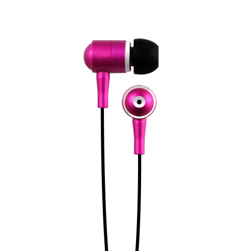 Hip Street HipBudz Antimicrobial Noise Isolating Stereo EarBuds With In Line Volume Control (Pink) 31effU IcZL Hip Street HipBudz Antimicrobial Noise Isolating Stereo EarBuds With In Line Volume Control (Pink)