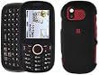 Samsung Intensity U450 Black Rubber Feel Hard Case Cover w/Belt Clip