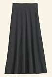 Womens Interlock Long A-Line Skirt Regular