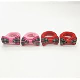 タータンチェック リボン ベビーゴム Bセット