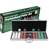 Suited Poker Chip Set - 500 Chips (Multicolored) (3H x 8W x 20D) by Games & Gadgets