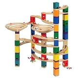 QUADRILLA WOODEN MARBLE RUN TWIST SET