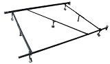 ADJUSTABLE (Twin/Full/Queen) HEAVY DUTY BED FRAME WITH CENTER SUPPORT