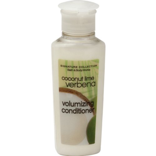 Bath & Body Works Volumizing Coconut Lime Verbena Conditioner. Lot of 24 each 0.75oz Bottles. Total of 18oz.