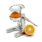 Metrokane Mighty OJ - Manual Citrus Juicer - Chrome Juice Press Metrokane Mighty OJ - Manual Citrus Juicer - Chrome Juice Press