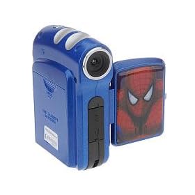 Marvel - The Amazing Spider-Man Digital Camcorder - Blue and Red