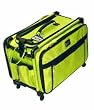 Lime Green Medium Mascot Tutto Machine on Wheels Sewing Carrier Case