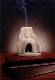 Review Incienso de Santa Fe  / Southwest Corner Fireplace Burner With Fir Balsam Natural Wood Incense - Incienso De Santa Fe