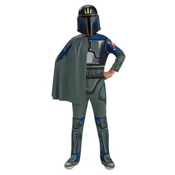 Star Wars The Clone Wars, Child's Costume And Mask, Pre Vizsla Costume