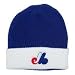 Montreal Expos Alberta Cooperstown Knit Cap - Royal/White One Fits Most
