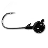 Strike King Tour Grade Shaky Head Jigs Size: 1/8 oz.; Color: Black (1)