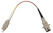 1FT LC Female SC Female Simplex Multimode 50/125 Fiber Optic Adapter Cable