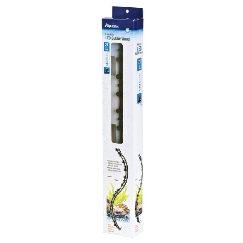 Aqueon Flex LED Aquarium Bubble Wand, 21-Inch, Blue Aqueon Flex LED Aquarium Bubble Wand, 21-Inch, Blue
