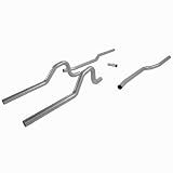 Flowmaster 1052 Header-back System - 3.00 in. Dual Rear Exit - Pipes Only No Mufflers