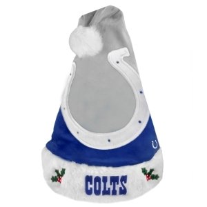 Indianapolis Colts Santa Hat - 2011 Colorblock Design