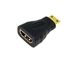 Hdmi mini to hdmi, HDMI to Mini HDMI Cable Adapter, HDMI Female to Mini HDMI Male Connector adapter HD TV D