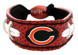 Gamewear Bears Gamewear Nfl Leather Classic Wristband