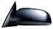 K Source 65520Y OE Replacement Mirror 06-07 HYUNDAI Sonata 2.4L/ 3.3L Engine, black, Driver, Side, Power