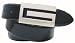 Belt By Ardente, Made in Italy, Black Lustre Finish Leather, Sized & 1-size Fits All,...