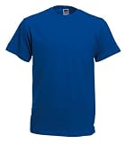 Fruit of the Loom plain t-shirt Royal blue Large (41" - 43" inch chest)