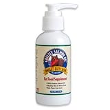 Grizzly Salmon Oil All-Natural Cat Food Supplement in Pump-Bottle Dispenser, 4 Ounces