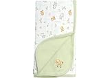 Gerber Organic Reversible Knit Blanket GREEN
