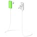 ECSEM® Mini Lightweight Wireless Stereo Sports/Running & Gym/Exercise Bluetooth Earbuds Headphones Headsets w/Microphone for Iphone 5S 5C 4S 4, Ipad 2 3 4 New iPad, Ipod, Android, Samsung Galaxy, Smart Phones Bluetooth Devices (Green)