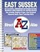 A-Z East Sussex Street Atlas (Street Maps & Atlases)