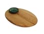 J.K. Adams Solid Maple Double-Dish Bread and Oil Board