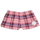 Boxercraft Plaid Purple/Pink Volleyball Boxer Shorts