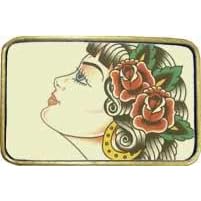 outer rebel floral belt
