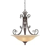 Amherst Collection 3 Light Pendant Bowl Chandelier