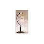 BEAUTIFUL NEW CRYSTAL DESIGN TABLE LAMP IN BLACK